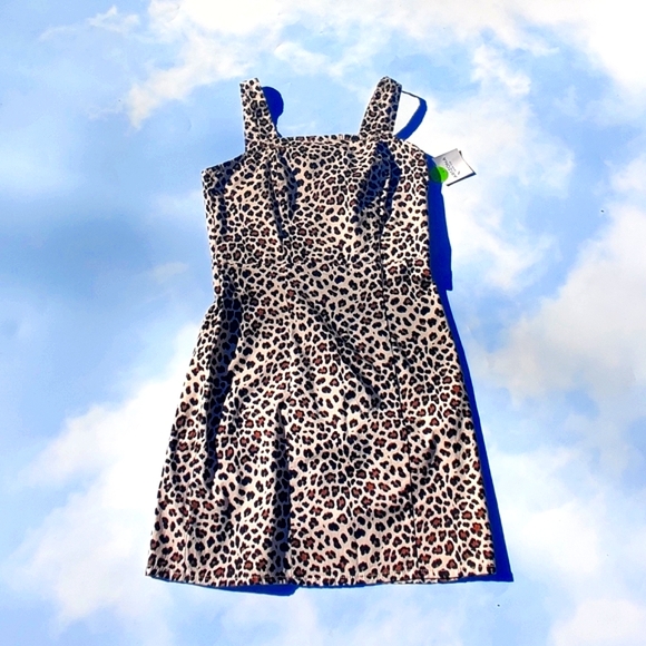 Dolls Kill Dresses & Skirts - Cheetah Dress Pencil Dress Cami Dress Summer Dress